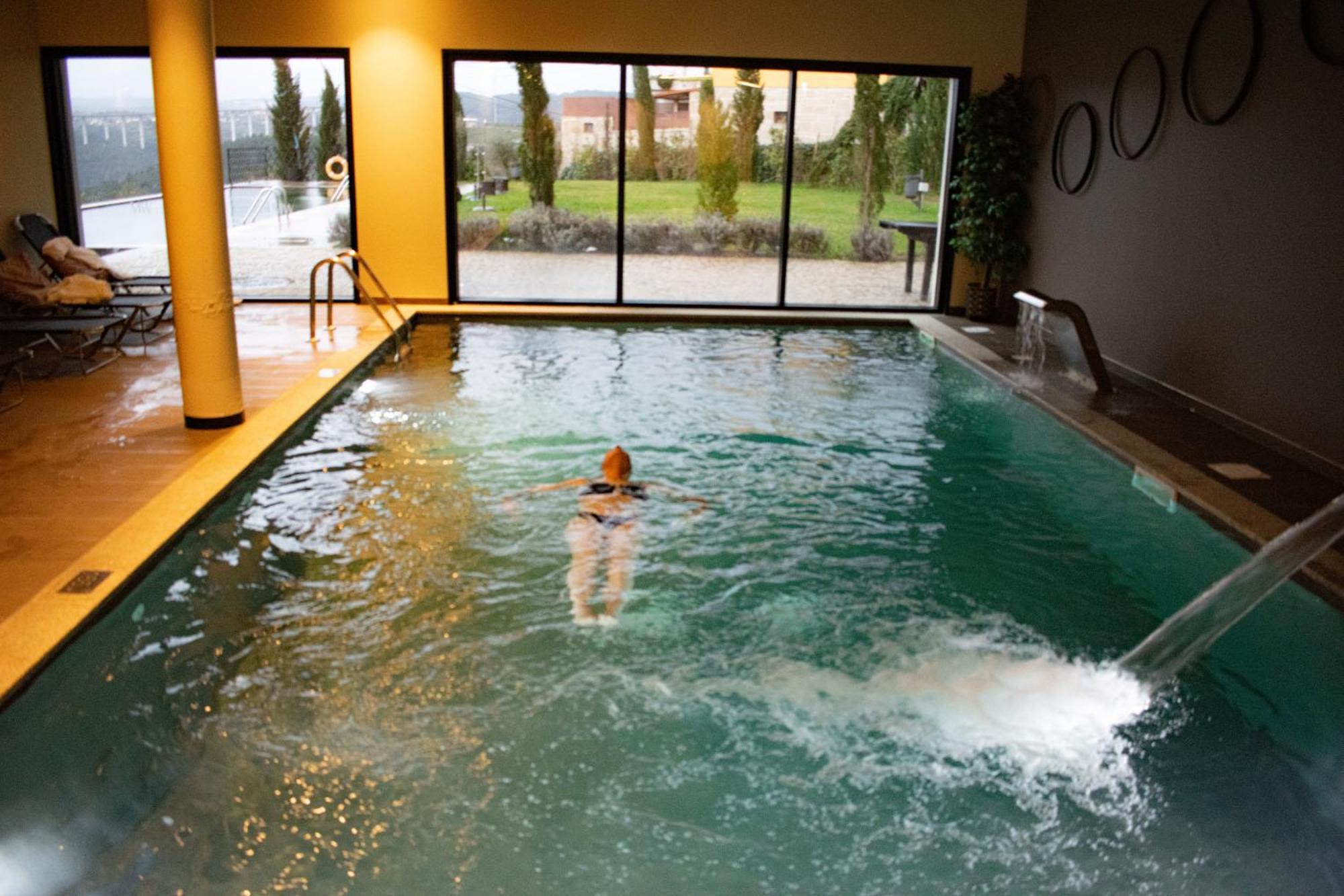 Mw Douro Wine & Spa Санта-Марта-ди-Пенагиан Экстерьер фото Thermal pool in France